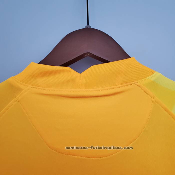 Camiseta Corinthians Portero 2021-2022 Amarillo Tailandia